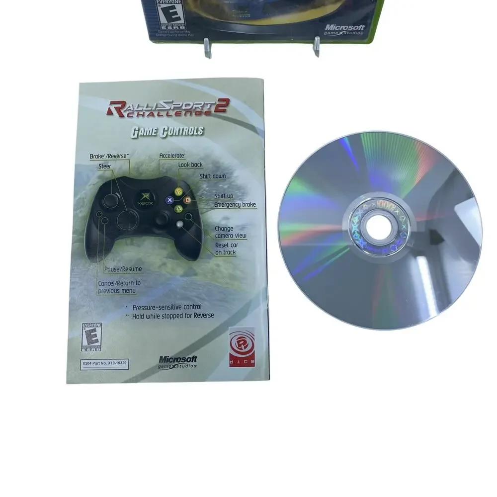 RalliSport Challenge 1 & 2 + Pro Race Driver Xbox All CIB Tested Bundle